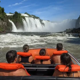 Both Sides Iguazu Falls Tour with Boat & Helicopter