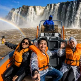 Both Sides Iguazu Falls Tour with Boat Ride